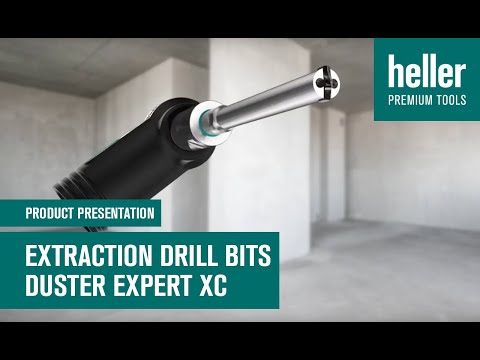 Duster Expert XC SDS-plus - Extraction drill bit with exchangeable drilling heads