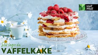 Vafler som kake