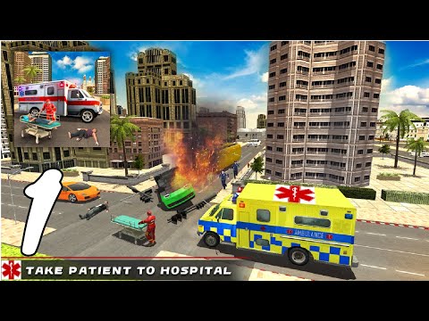 Rescue Simulator：Ambulance Gameplay Walkthrough #1 (Android, IOS)