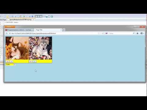 Corso JQuery 7 ITA Griglia dinamica di immagini. Manipolazione del DOM - parte prima