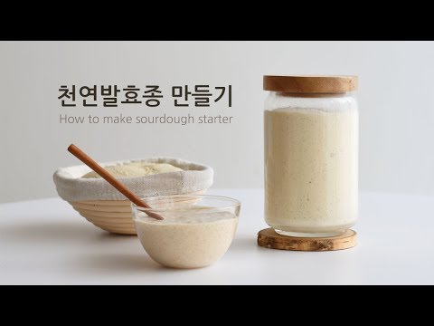, title : '천연발효종 만들기 How to make Sourdough starter 밀로 베이킹 스튜디오 millo baking studio'