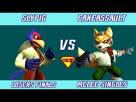 SuperMoaL II: Turbo Losers Finals - Slypig (Falco) vs. CakeAssault (Fox) - SSBM