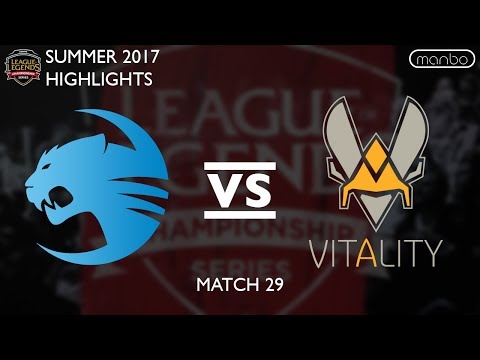 ROC vs VIT All Games Highlights EU LCS Summer 2017 ROCCAT vs Team Vitality LoL eSports