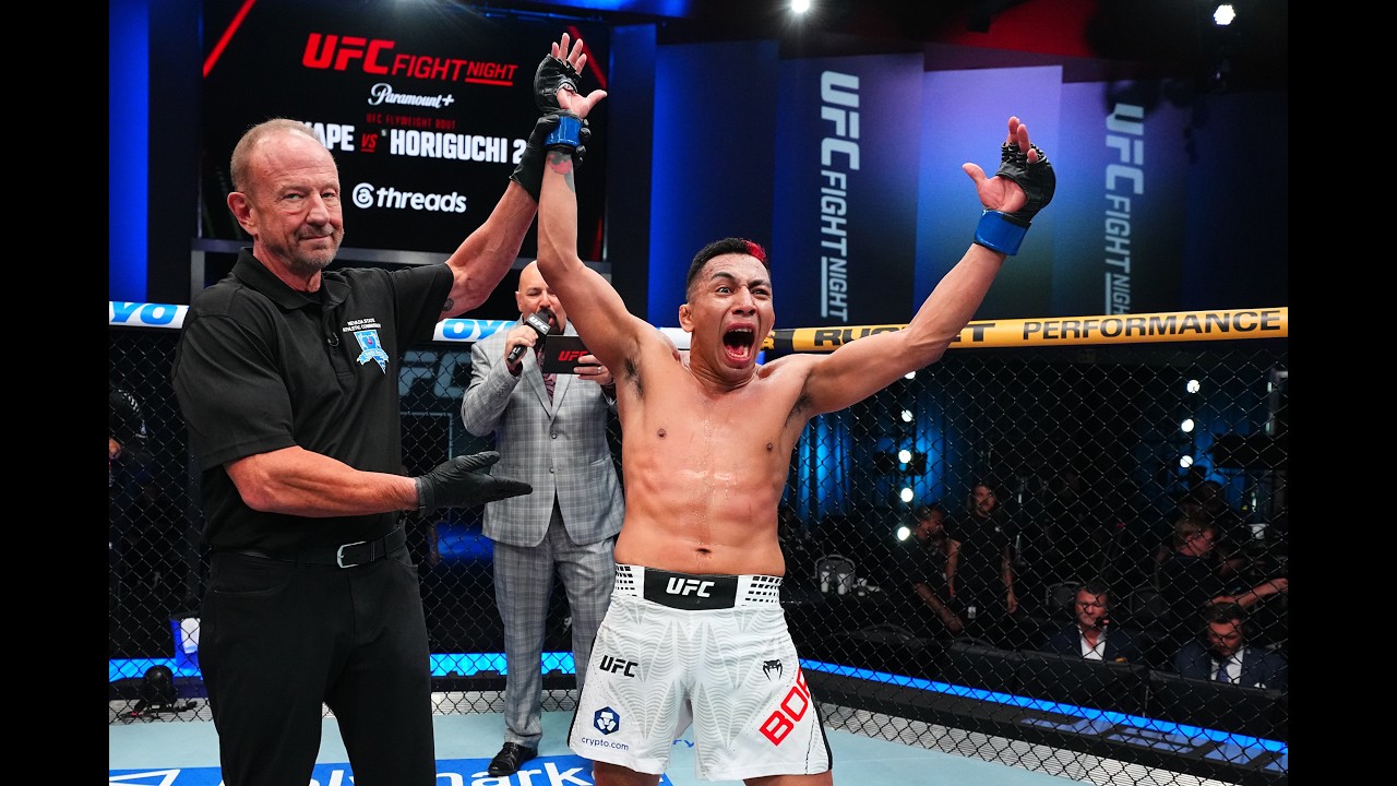 #UFCShanghai Kevin Borjas: Confiado y Listo 🇵🇪