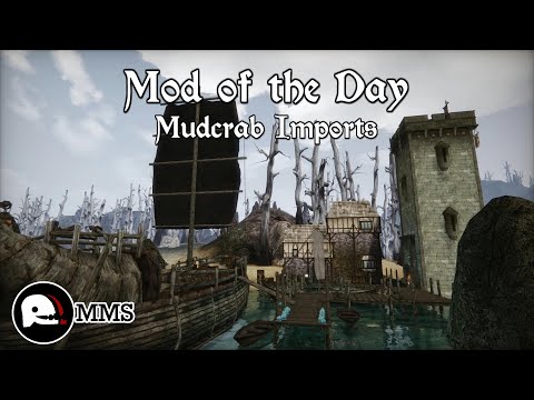 Morrowind Mod of the Day EP45 - Mudcrab Imports Quest Mod Showcase