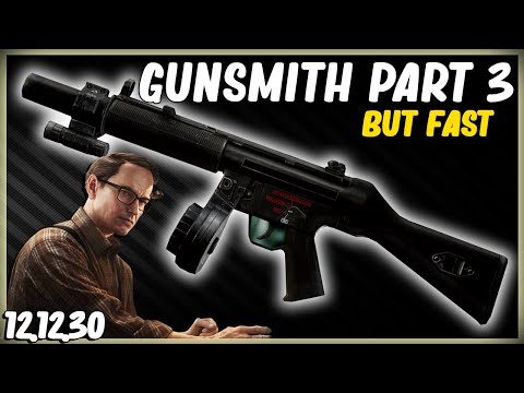 How To Complete Gunsmith Part 3 Modify an MP5 - EFT Escape From Tarkov - Mechanic Task SD 12.12.30