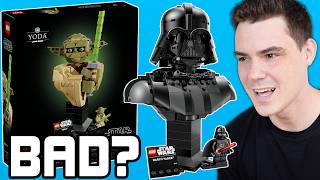 How BAD Are LEGO Star Wars 2026 BUSTS! (Darth Vader & Yoda)