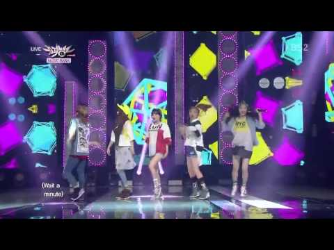 140321 4Minute -  Wait A Minute Live HD Music Bank