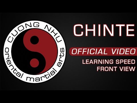 Cuong Nhu Chinte - Official Kata - Learning Speed - Front View