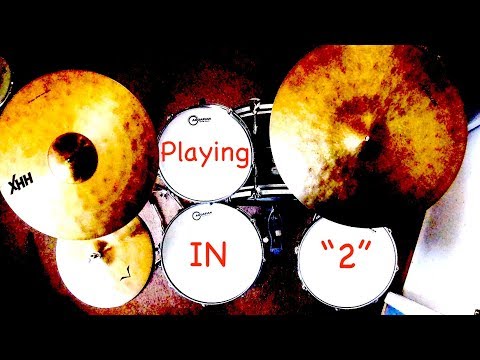 Jazz Drum Lesson: How to play in 2, with FREE PDF!