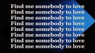 SOMEBODY TO LOVE (Lyrics) - George Michael &amp; QUEEN