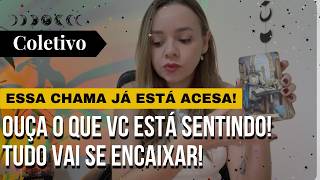 ESSA LEITURA CHEGA COMO UM PEDIDO: OUÇA O QUE VC TA SENTINDO! ESSA CHAMA JÁ ESTÁ ACESA🔥