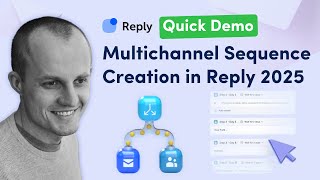 Reply.io アカウントの設定方法とマルチチャネルシーケンスの起動方法 [フルデモ 2025]