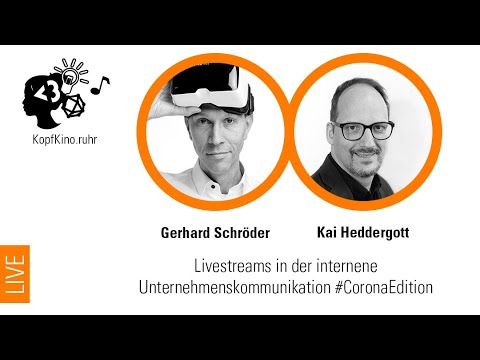 Livestreams in der Unternehmenskommunikation, KopfKino Ep. 55
