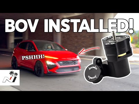 Installing a Blow Off Valve on My 2022 Hyundai Kona N
