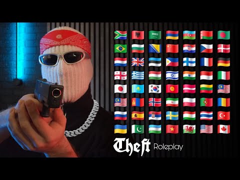 ASMR | Grand Theft Roleplay in 54 Different Languages 💲💸