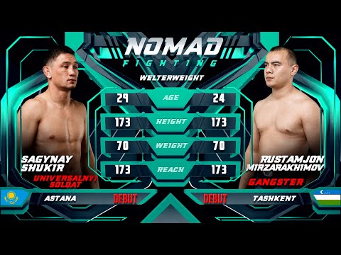 Сагынай Шукыр vs. Рустамжон Мирзарахимов: Полный бой