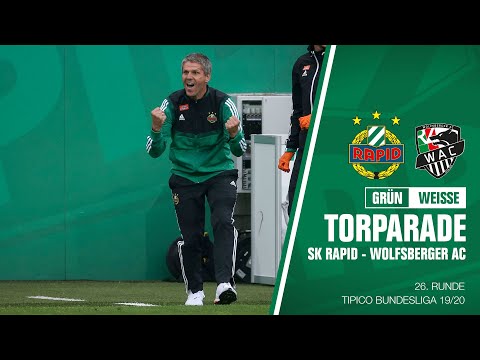 Grün-weiße Torparade: SK Rapid vs. Wolfsberger AC | Tipico Bundesliga 26. Runde