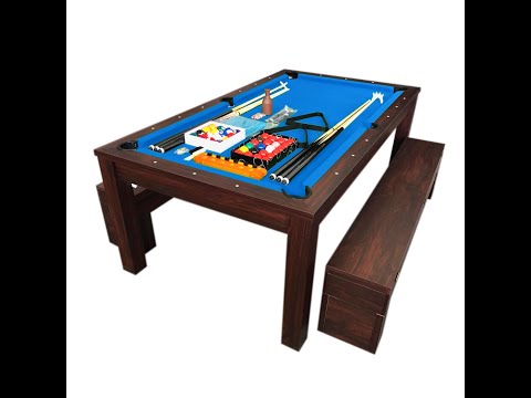 KD 7 FT Pool Table and Dining Table