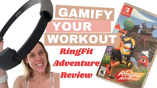 Gamify your workout with Ring Fit Adventure! A Review of the game with gameplay