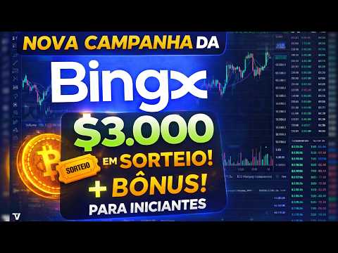 Nova Campanha da BingX: Viagem de $3.000 + Bônus para Iniciantes