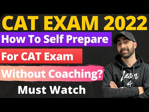 How to Self Prepare for CAT Exam WITHOUT Coaching
