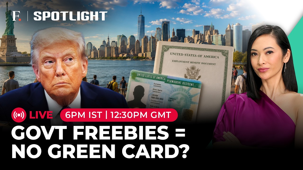 LIVE: US Green Card Test Changes For Immigrants Taking Government Benefits | Spotlight