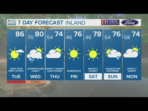NEWS CENTER Maine Weather Video Forecast