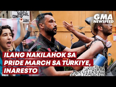 Ilang nakilahok sa Pride March sa Türkiye, inaresto GMA News Feed