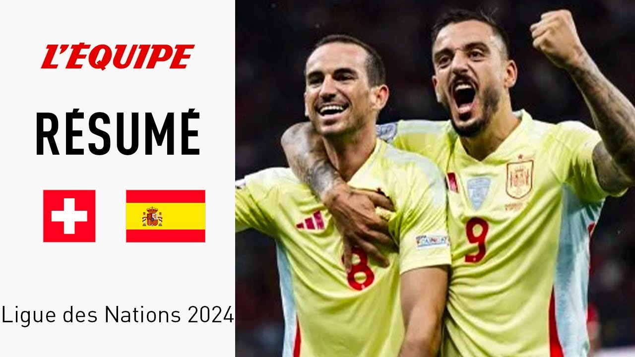 Ligue des nations - Porté par un Fabian Ruiz en feu, l'Espagne flambe contre la Suisse