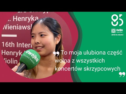Hana Chang po występie z Orkiestrą Kameralną Polskiego Radia Amadeus