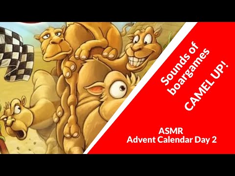 [ASMR] Sounds of Board Games - Episode 8 - Camel Up!