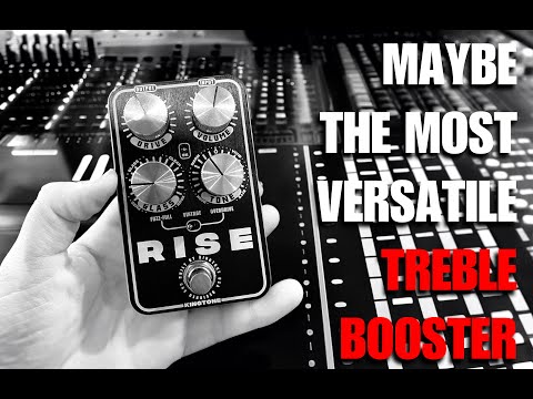 King Tone Guitar Rise Treble Booster/Drive/Fuzz 2023 - Black | Reverb