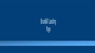 BruinBill Landing Page