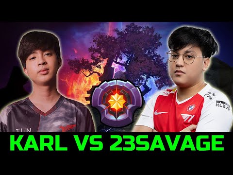 KARL VS 23SAVAGE - TALON CARRY VS T1 MID DOTA 2
