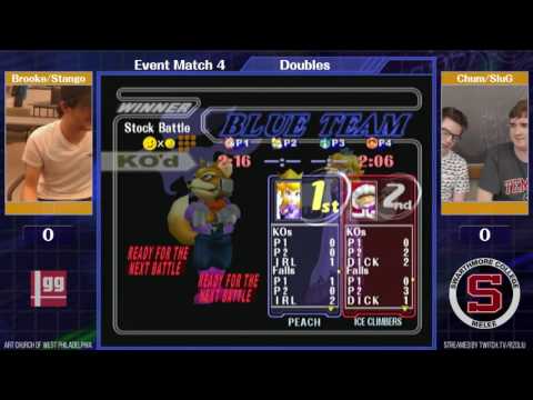 Event Match 4: Brooke (Peach) & Stango (Fox) vs Chum (Puff) & SluG (Icies) - Losers Finals