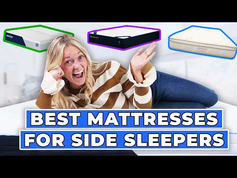 The Best Mattress For Side Sleepers - My Top 6 Bed Picks!