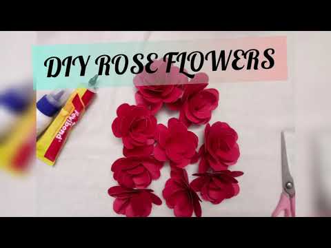 DIY Rose Flowers