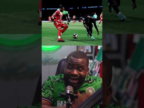 Olise is a very wicked boy, he forgets that Nuno Mendes is his fellow man