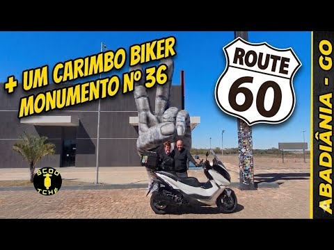Rumo ao MONUMENTO BIKER 36 - ZONTES 350E e com GARUPA!