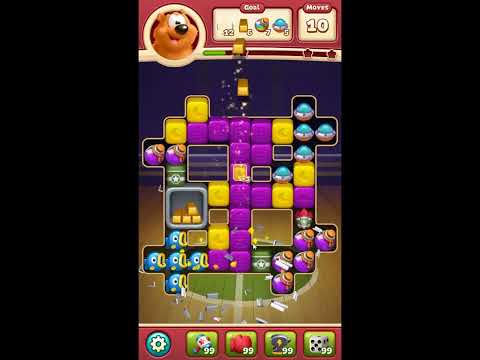 Toon Blast Level 6851 - NO BOOSTERS 🐻🐺🐱 | SKILLGAMING ✔️