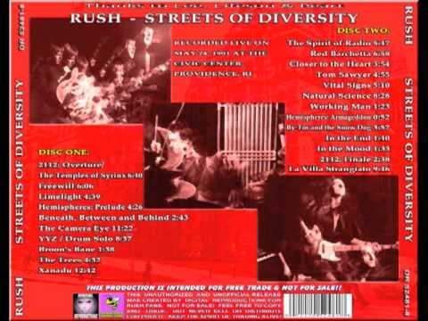 RUSH - Streets of Diversity - Moving Pictures Tour 1981 (full)