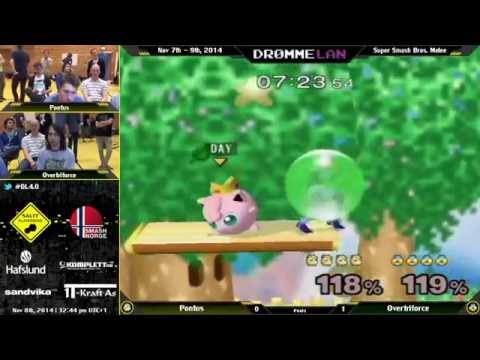 DL4.0 - Pontus (Jigglypuff) Vs. Overtriforce (Sheik) - Melee Pools