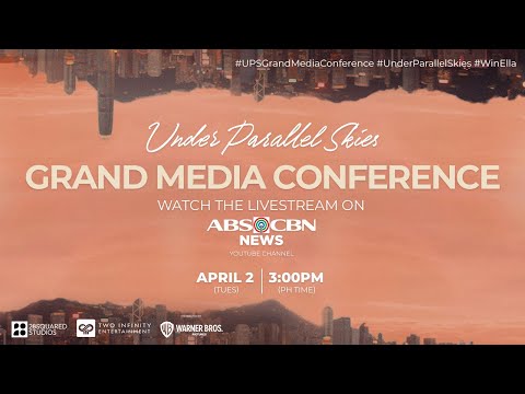 LIVE: Win Metawin and Janella Salvador at the "Under Parallel Skies" Manila grand press conference