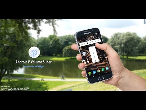 Volume Slider Like Android P Volume Control Video