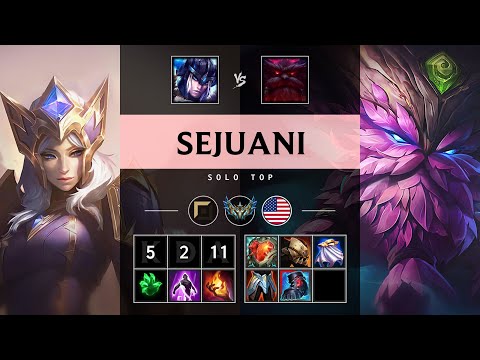 Sejuani Top vs Ornn - NA Challenger Patch 25.20
