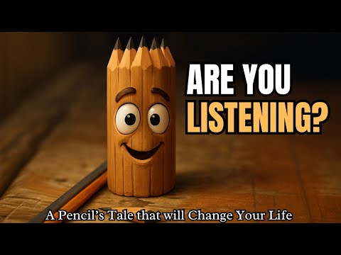 The Pencil’s Wisdom — A Life Lesson Hidden in a Simple Story | Motivational Story 