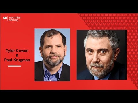 An Interview with Tyler Cowen and Paul Krugman