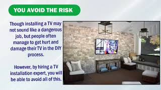 Top 4 advantages of hiring professionals for TV installation in San Francis