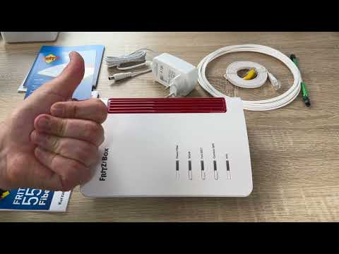 AVM FRITZ!Box 5530 Fiber (Fiber optic modem with 2x2 Wi-Fi 6 (WLAN AX) with 3 GBit/s Overview)